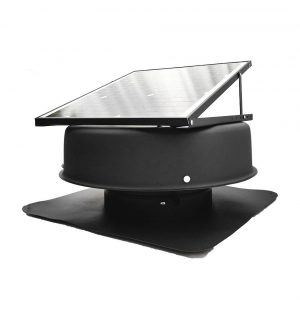LONGWELL Eco-friendly DC 6-18V Solar Panel Household Powered Air Circulating Exhaust Fan with DC Motor