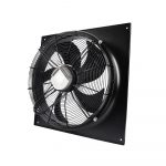 LONGWELL HVAC High Quality 630mm Industrial EC Axial Flow Cooling Fan Electric Power for Ventilation Chillers Air Conditioners