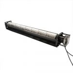 LONGWELL High Efficiency 90mm Cross Flow Fan EC Industrial Ventilation Cross Flow Exhaust Fan Tangential Fan