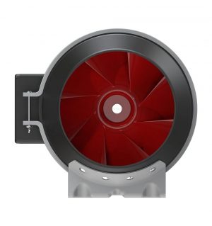 LONGWELL High Quality 4 Inch EC Duct Fan Low Noise Ventilation Duct Exhaust Fan for Fresh Air