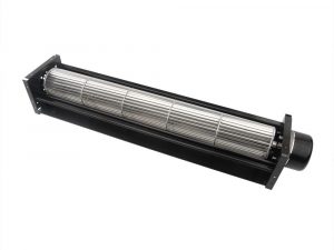 LONGWELL High Quality 65mm DC 12V 24V Cross Flow Fan Aluminium Alloy Blade Tangential Fan for Heating and Cooling