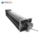 LONGWELL High Quality AC 230v Exhaust Cross Flow Fan Custom Low Noise Heater for Oven Fireplace