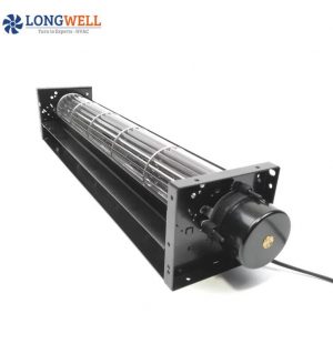 LONGWELL High Quality AC 230v Exhaust Cross Flow Fan Custom Low Noise Heater for Oven Fireplace