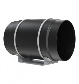 LONGWELL High Quality Inline Duct Fan High-Performance HVAC Hydroponics EC 8 Inch Plastic Duct Ventilation Exhaust Fan