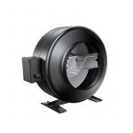 LONGWELL High Speed 250mm AC Metal Inline Duct Fans Kitchen Ducting Ventilation Fan for Grow Tent
