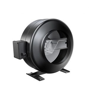 LONGWELL High Speed 250mm AC Metal Inline Duct Fans Kitchen Ducting Ventilation Fan for Grow Tent