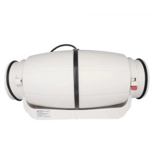 LONGWELL Hot Sale AC 230V Super Silence Duct Fan Plastic Ducted Kitchen Exhaust Fan for Ventilation