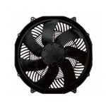 LONGWELL Hot Sale Condenser Fan 300mm 305mm Brushless Axial Fan Curved Blade Cooling Fan for Bus Van or Truck
