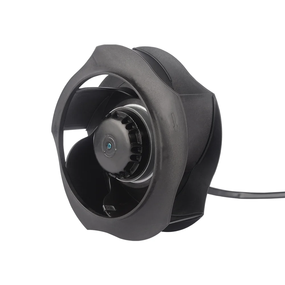 LONGWELL Industrial 250mm AC Low Noise Backward Centrifugal Fan for Gas Delivery and Pressurization