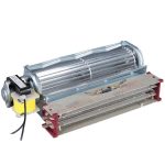 LONGWELL LWCA 60-180mm AC 230V Cross Flow Fan Custom Galvanized Steel Housing for Heating and Cooling System