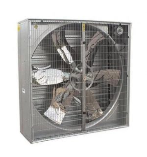 LONGWELL Large Wall Mounted Industrial Greenhouse Factory Ventilation Exhaust Fan 48inch 50inch 60inch for Poultry , Pig House