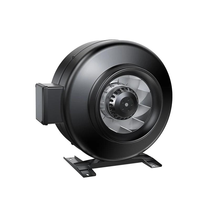 LONGWELL 換気排気インラインダクトファン AC 230V 125mm 金属製