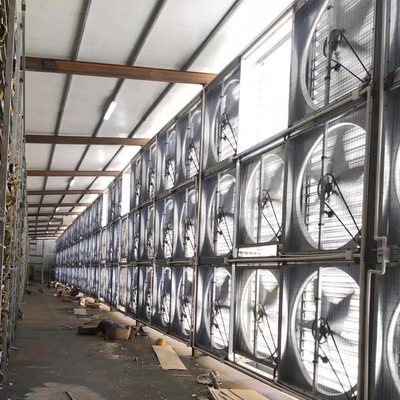 LONGWELL Wall Mounted Industrial Agricultural Poultry Axial Flow Exhaust Fan Greenhouse Ventilation Fans for Poultry House