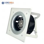 LWGA 133mm AC 110V 220V Backward Curved Centrifugal Blower Fan Radial Ventilation Fan with Frame