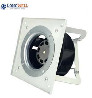 LWGA 133mm AC 110V 220V Backward Curved Centrifugal Blower Fan Radial Ventilation Fan with Frame