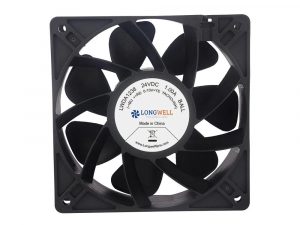 LongWell 120mm Dc 12v 24v 48V 2500rpm-6000rpm Brushless 12038 Axial Flow Fan Computer CPU DC Cooling Fans