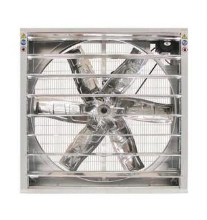 LongWell Multifan Type Box Fan Axial Flow Fan Blower 54 Inch for Poultry Farm Chicken Farm Greenhouse