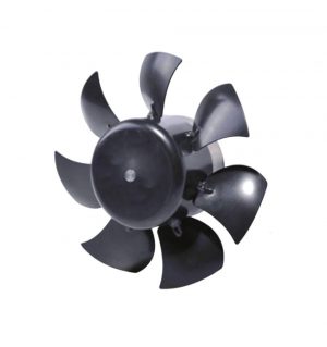 Longwell 200mm Axial Flow Fan External Rotor DC 24V/48V/310V Continuously Speed Control PWM Ventilation Cooling 0~10V/0~10V/PWM