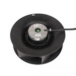 Longwell 225mm AC 115V/230V 120W Plastic Centrifugal Fan Ball Bearing Backward Curved High Pressure for Ventilation System OEM