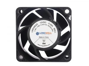 Longwell 60x60x25 4000RPM -10000RPM 12V Dc Brushless Fan 60mm Extractor Fan