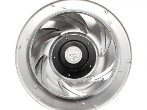 Longwell Custom 270mm Industrial EC Motor Centrifugal Ventilation Fan Backward Curved Stainless Steel Blades OEM/ODM Support