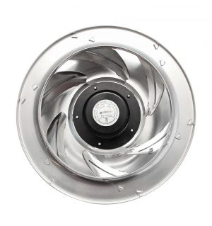 Longwell Custom 270mm Industrial EC Motor Centrifugal Ventilation Fan Backward Curved Stainless Steel Blades OEM/ODM Support