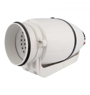 Longwell Custom Super Silent EC Ventilation Axial Fan 4-8 Inch Air Extractor for Manufacturing Plant Exhaust Super Silent