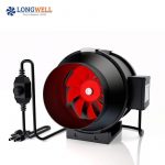 Over 100 m Booster Exhaust High Power Duct Kitchen Fan 3000 Cfm, Mini Window Duct Fans