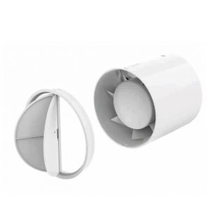 PVC Duct Fan With Flexible Installation and Shaded Pole Motor Energy-Efficient Centrifugal Fan With High Air Volume