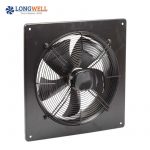 Square External Rotor Axial Fan 220v Kitchen Exhaust Pipe Industrial Cabinet Cooling Fan 380v