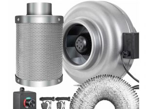 Ventilation Fan Accessories 4 Inch in Line Duct Fan Centrifuge Tube Exhaust Fan