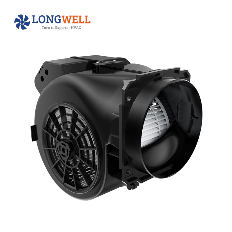 AC centrifugal fans are designed with optimized impellers and housings