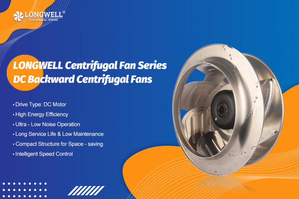 DC Backward Centrifugal Fans