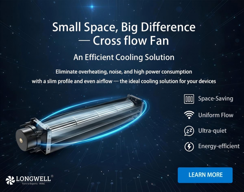 How Cross Flow Fans and Blowers Tackle Cooling Challenges in Tight Spaces