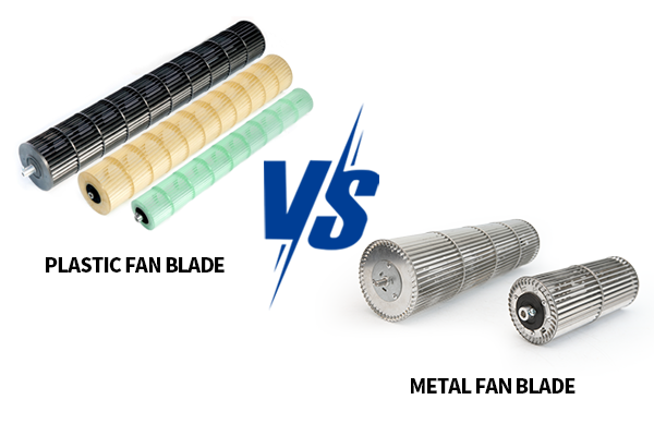 Metal vs Plastic Fan Blades