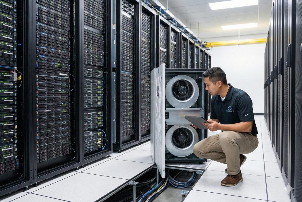 Server Room-Internet Company