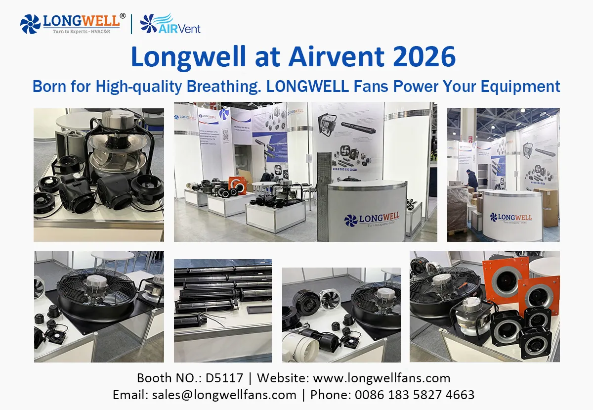 Live from Moscow | LONGWELL Shines at Airvent 2026, Defining a New Era of Integrated Airflow Ecosystems