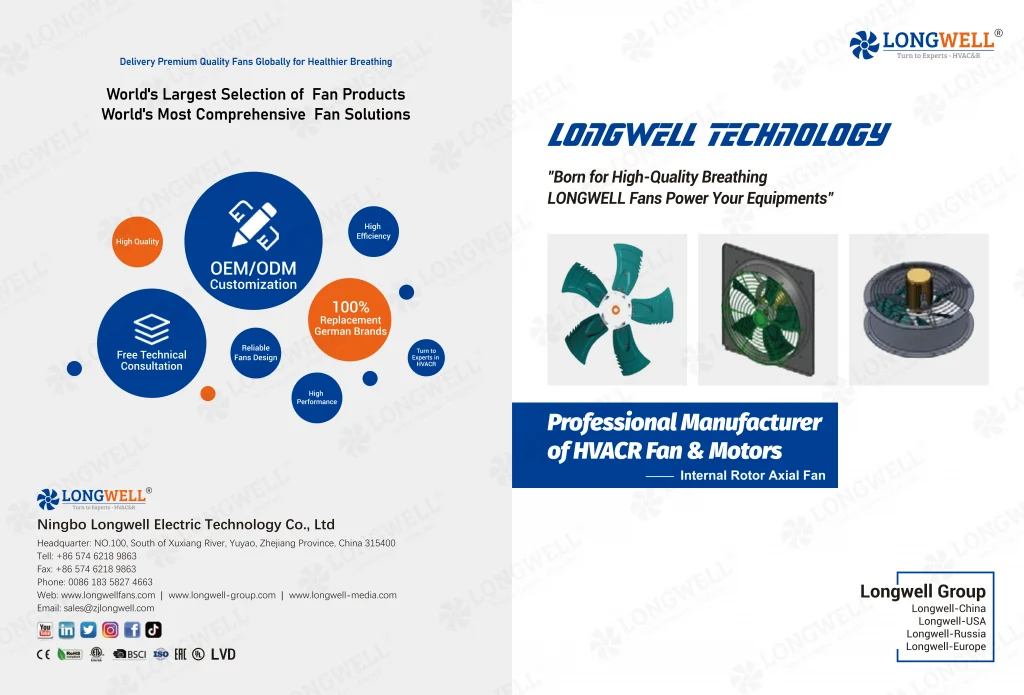 Internal Rotor Axial Fan