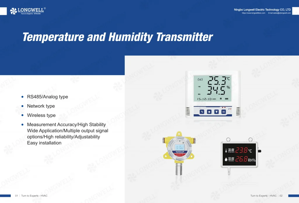 Temperature and Humidity Transmitter
