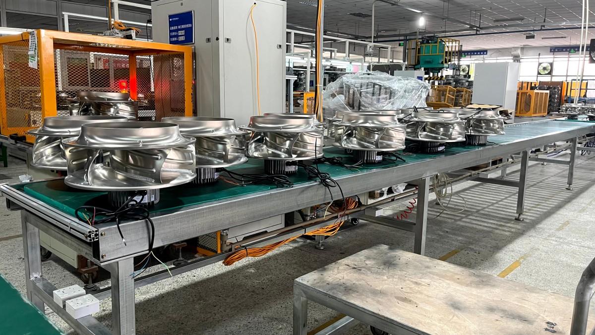Production line - Centrifugal Fan 2