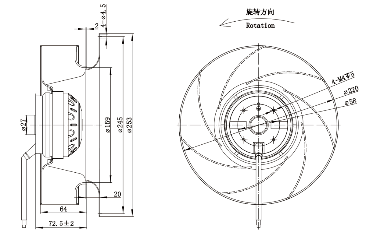 LWBA2D220-092NT-06-drawing