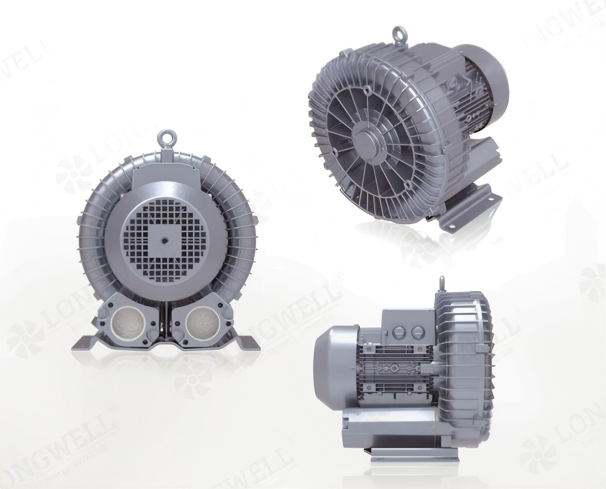 增氧鼓风机三视图