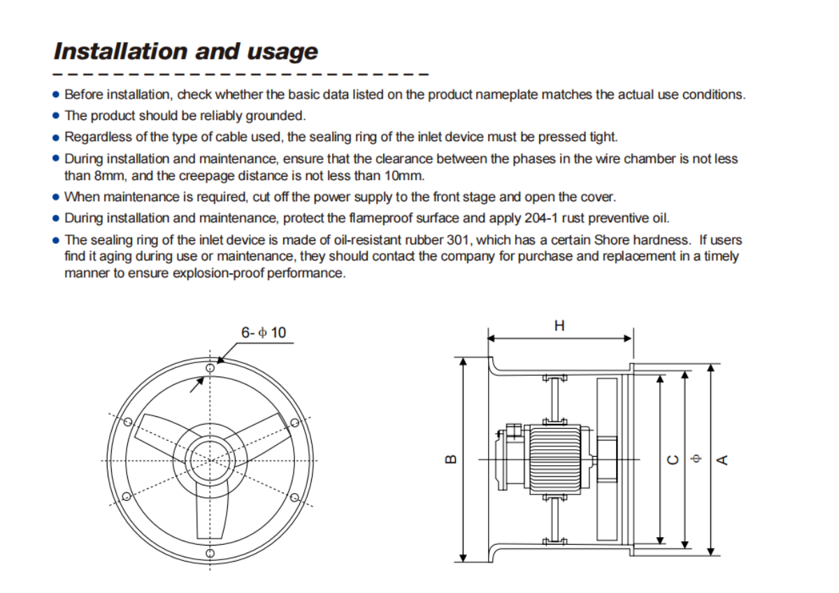Installation and usage