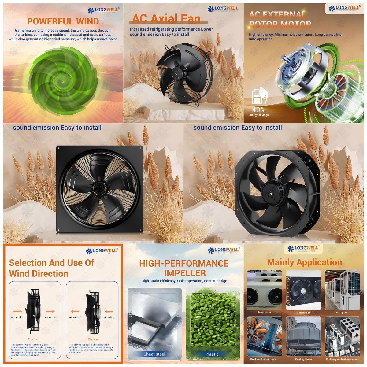 AC轴流风机拼图