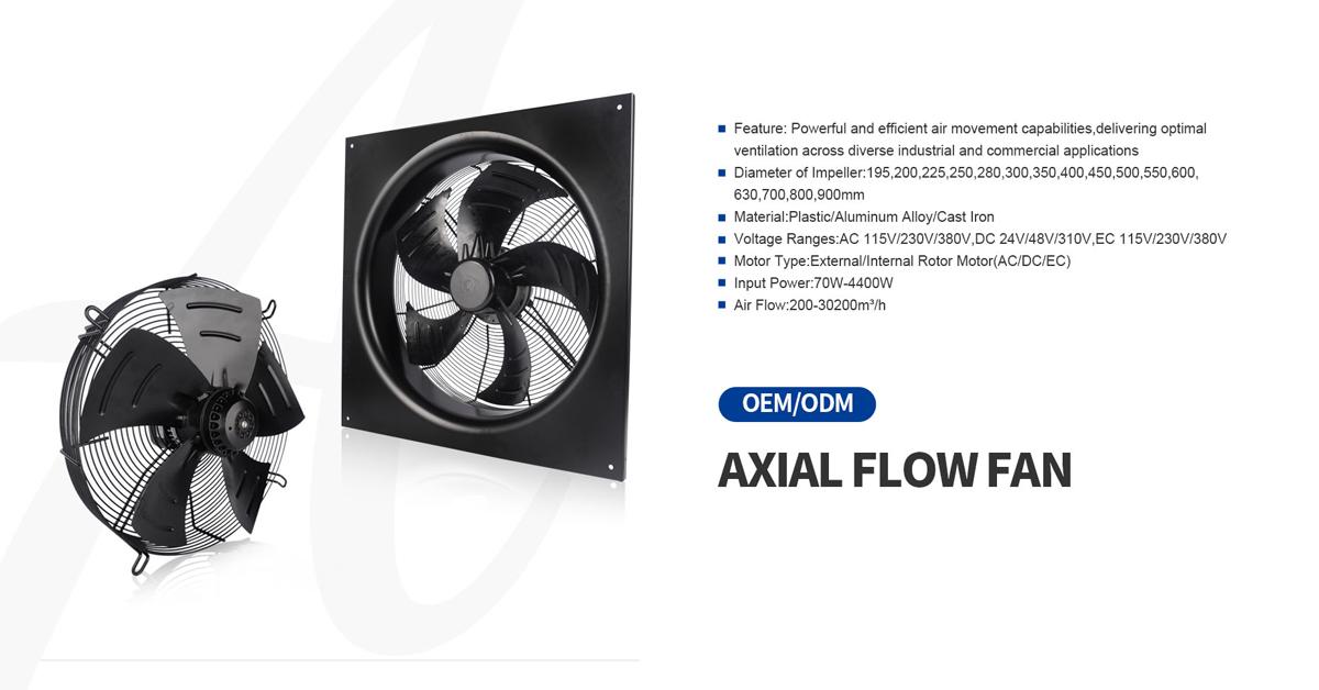 Industrial Axial Fan Solutions for Manufacturing Plants: Case Studies and Efficiency Analysis