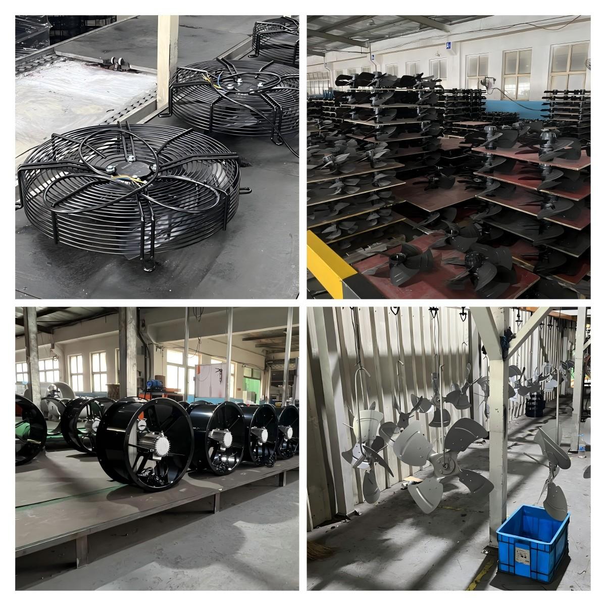轴流风机产线拼图1
