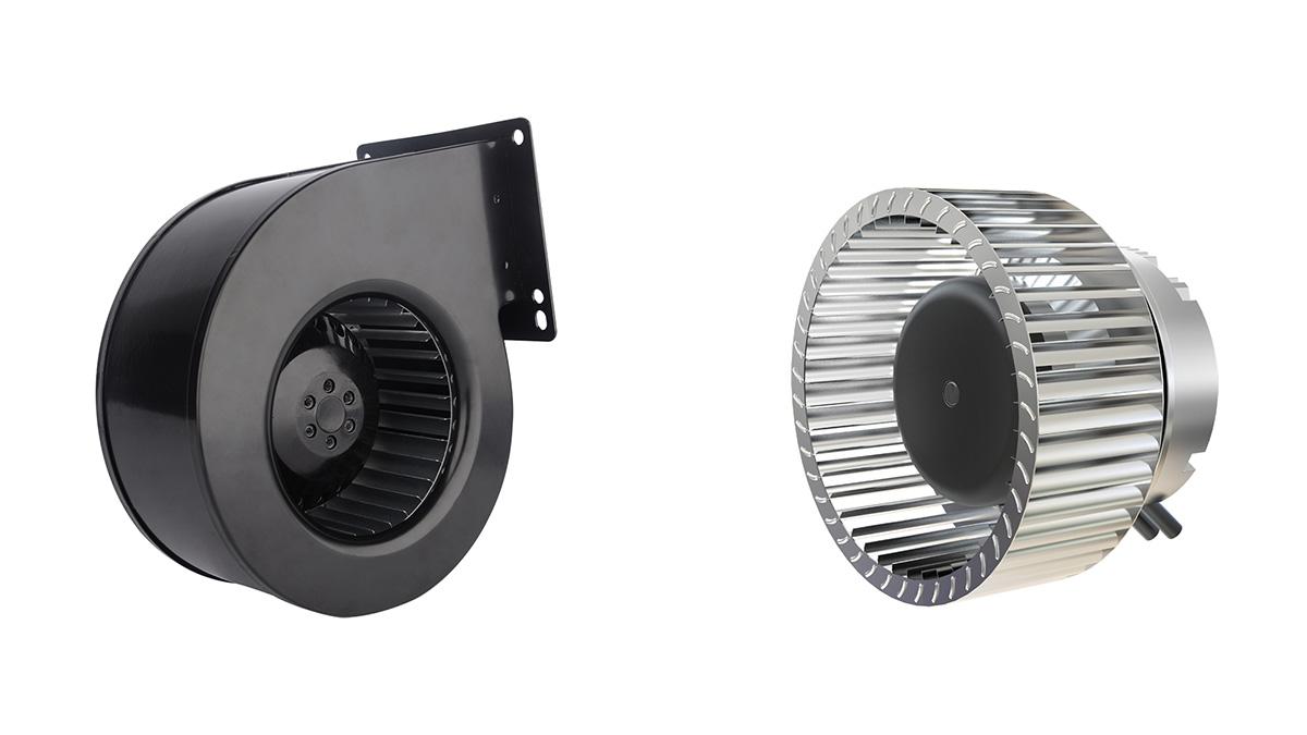 前向单进风离心风机