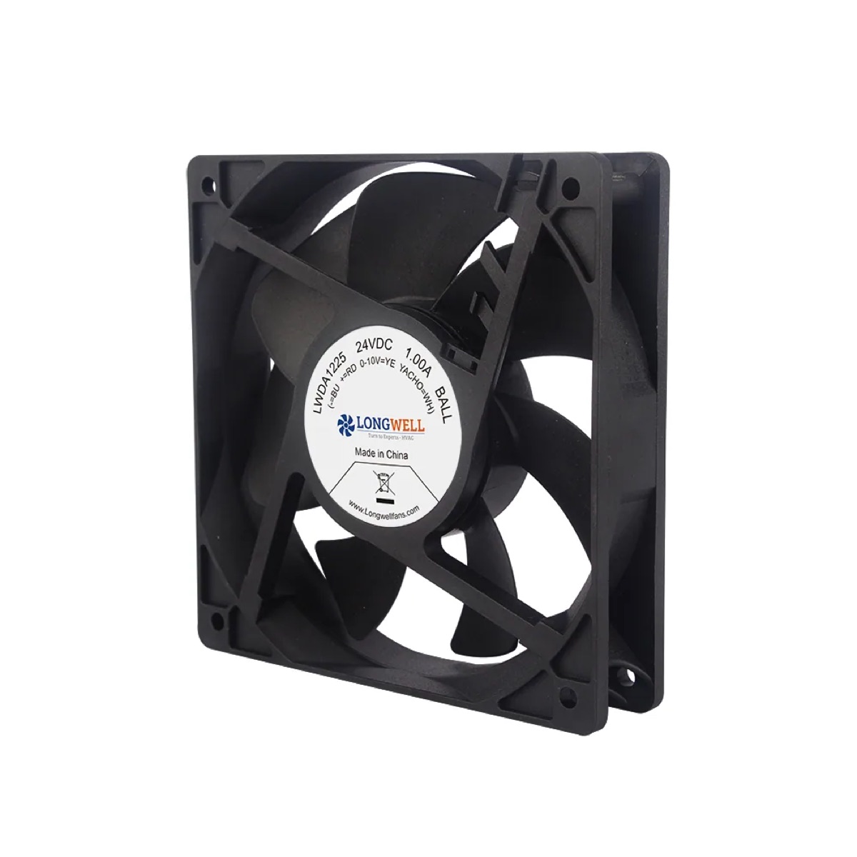 LONGWELL LWAD12025HX DC axial fan, product photo