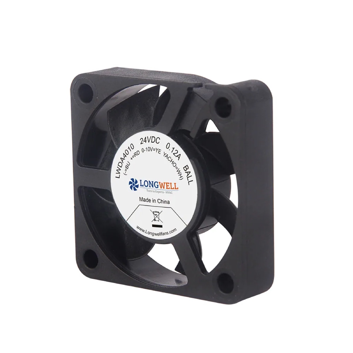 LONGWELL LWAD4010MX DC axial fan, product photo