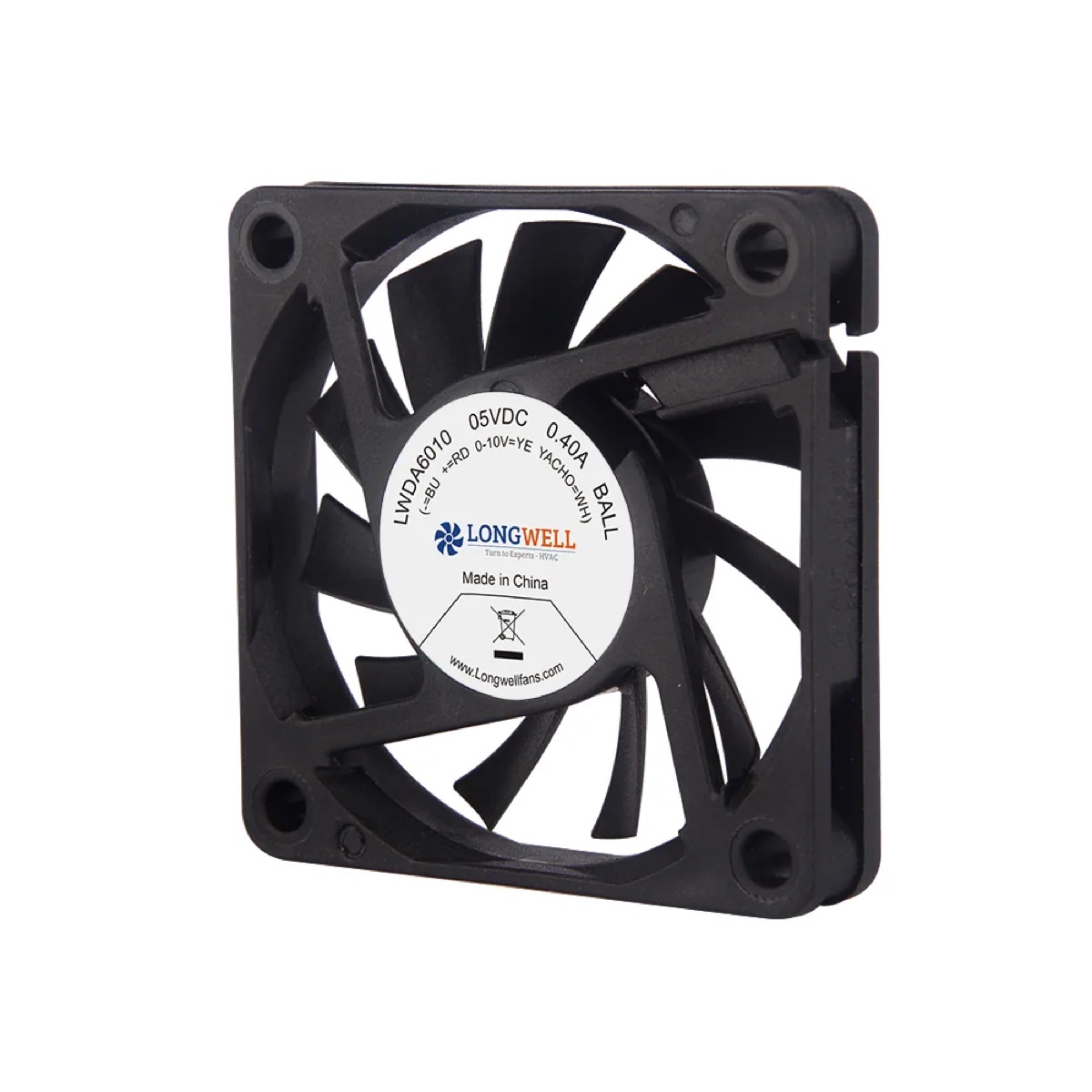 LONGWELL LWAD6010MX DC axial fan, product photo